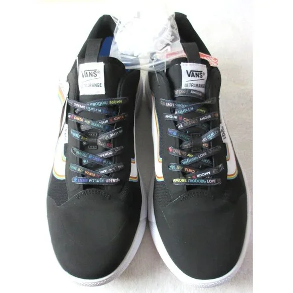 Vans Men's UltraRange Exo Pride Black True White Skate Trail shoes Sizes NIB - Picture 3 of 5